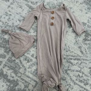 Caden Lane gown and hat